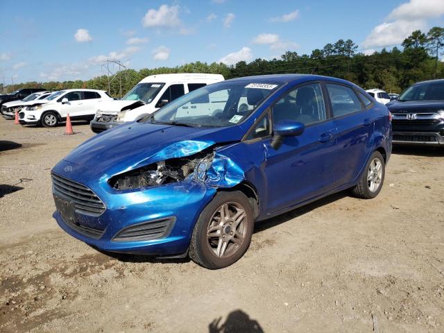 3FADP4BJ0KM116847 - 2019 FORD FIESTA SE BLUE photo 1