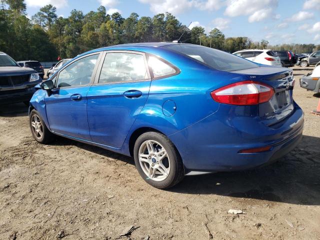 3FADP4BJ0KM116847 - 2019 FORD FIESTA SE BLUE photo 2