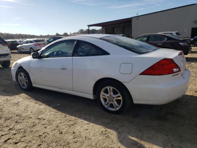 1HGCM72397A003177 - 2007 HONDA ACCORD LX WHITE photo 2