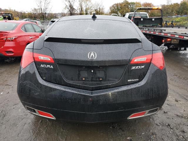 2HNYB1H41AH500637 - 2010 ACURA ZDX TECHNOLOGY BLACK photo 6