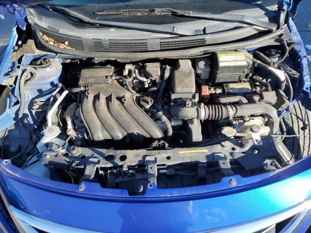 3N1CN7AP0GL833591 - 2016 NISSAN VERSA S BLUE photo 11