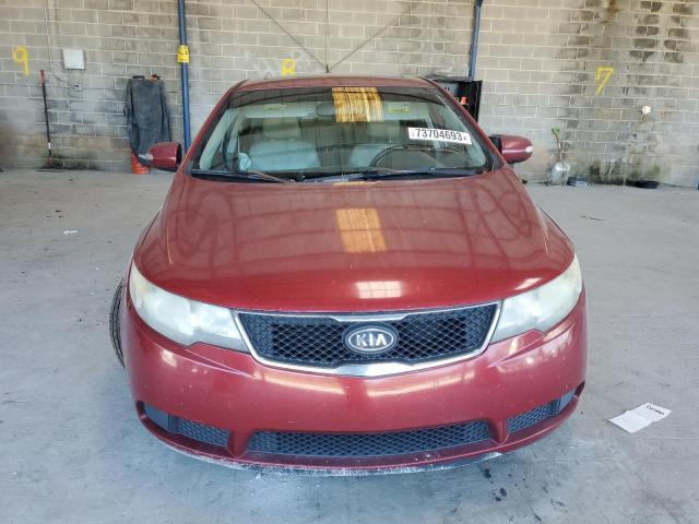 KNAFU4A25A5251913 - 2010 KIA FORTE EX RED photo 5