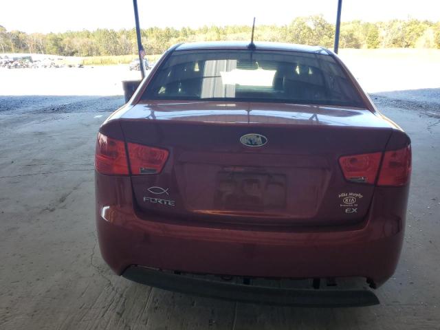 KNAFU4A25A5251913 - 2010 KIA FORTE EX RED photo 6