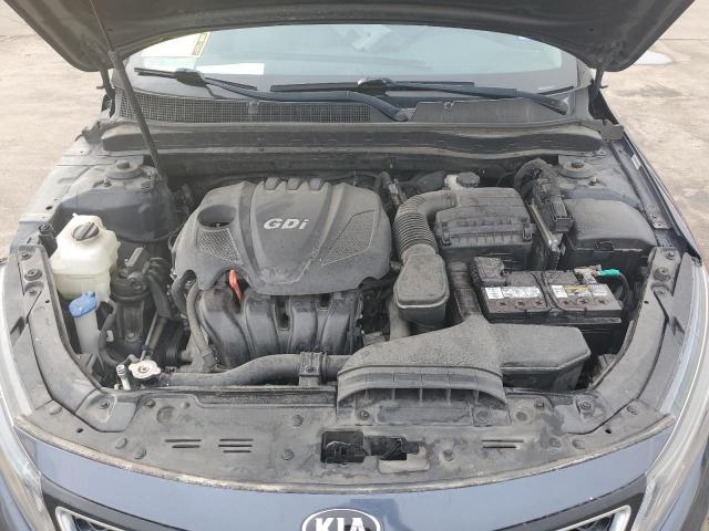 5XXGN4A72FG423673 - 2015 KIA OPTIMA EX GRAY photo 11