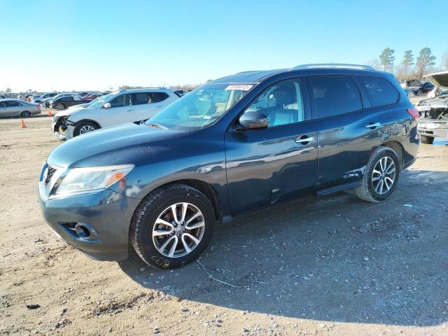 5N1AR2MN7EC630451 - 2014 NISSAN PATHFINDER S 蓝色 照片 1