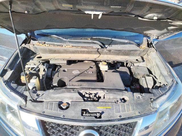 5N1AR2MN7EC630451 - 2014 NISSAN PATHFINDER S 蓝色 照片 12