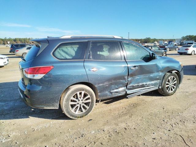 5N1AR2MN7EC630451 - 2014 NISSAN PATHFINDER S 蓝色 照片 3