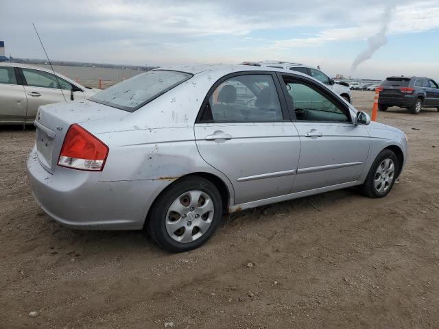 KNAFE121075400366 - 2007 KIA SPECTRA EX SILVER photo 3