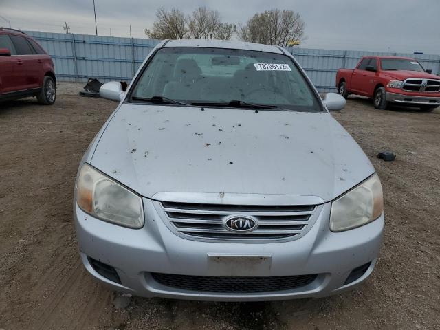 KNAFE121075400366 - 2007 KIA SPECTRA EX SILVER photo 5