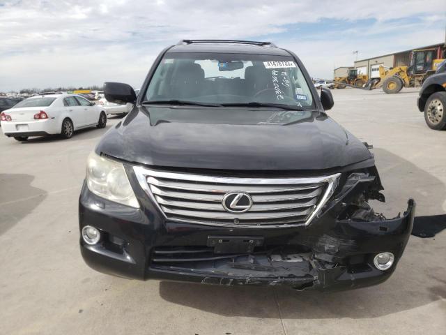 JTJHY7AX8B4058754 - 2011 LEXUS LX 570 BLACK photo 5