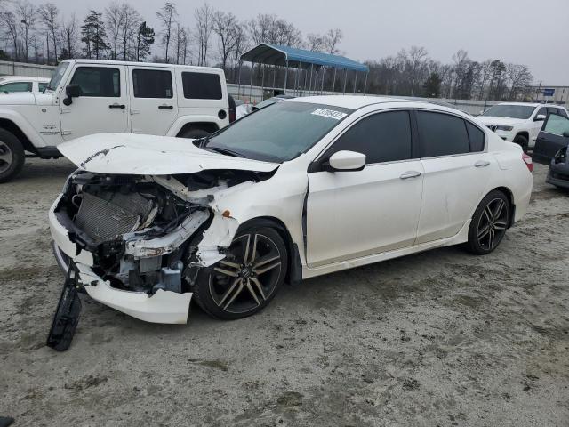 1HGCR2F18HA014024 - 2017 HONDA ACCORD SPORT SPECIAL EDITION WHITE photo 1