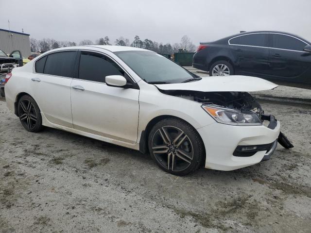 1HGCR2F18HA014024 - 2017 HONDA ACCORD SPORT SPECIAL EDITION WHITE photo 4