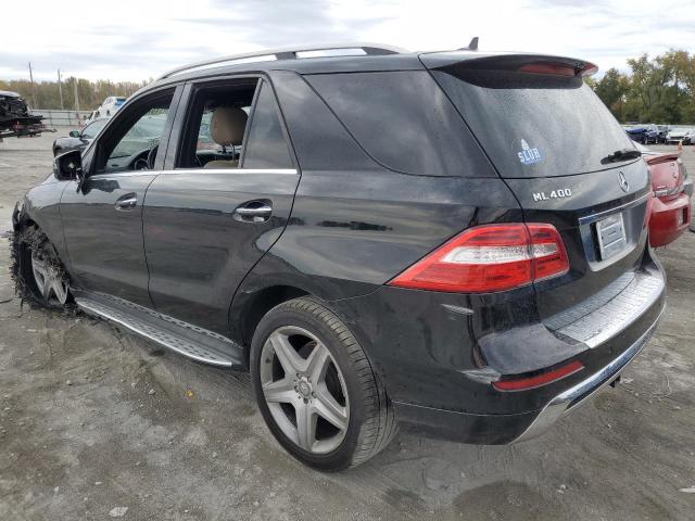 4JGDA5GB4FA475605 - 2015 MERCEDES-BENZ ML 400 4MATIC BLACK photo 2