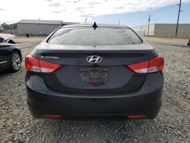 5NPDH4AE6DH265137 - 2013 HYUNDAI ELANTRA GLS BLACK photo 6