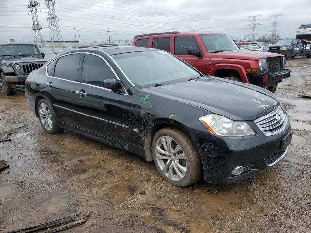 JNKBY01F28M550582 - 2008 INFINITI M45 BLACK photo 4