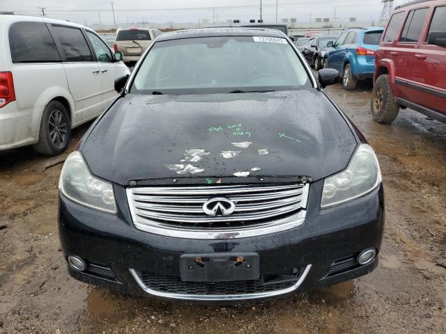 JNKBY01F28M550582 - 2008 INFINITI M45 BLACK photo 5