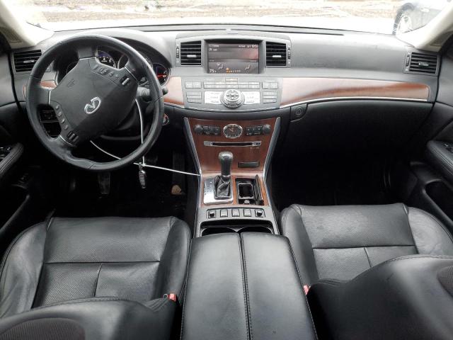 JNKBY01F28M550582 - 2008 INFINITI M45 BLACK photo 8