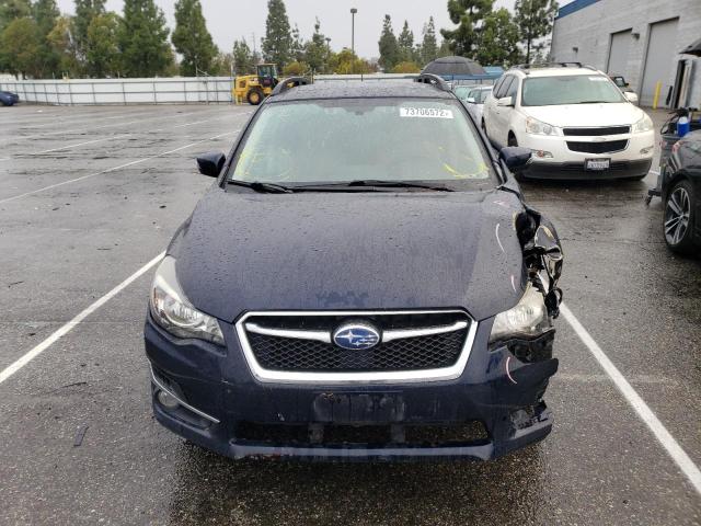 JF1GPAY62FH253023 - 2015 SUBARU IMPREZA SPORT BLUE photo 5