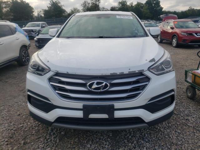 5NMZTDLB8JH107236 - 2018 HYUNDAI SANTA FE S WHITE photo 5