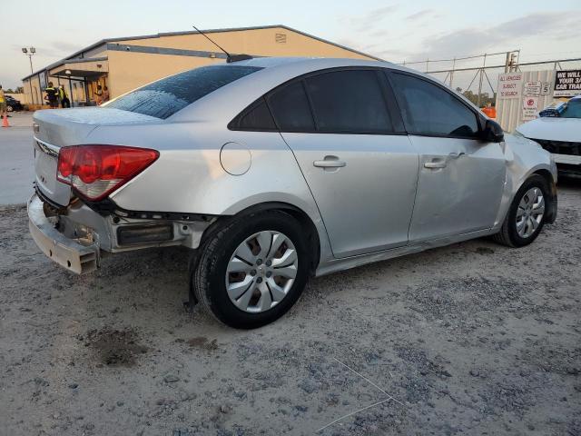 1G1PA5SH5F7260219 - 2015 CHEVROLET CRUZE LS SILVER photo 3