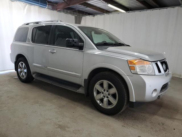 5N1BA0NF2DN601711 - 2013 NISSAN ARMADA PLATINUM SILVER photo 4