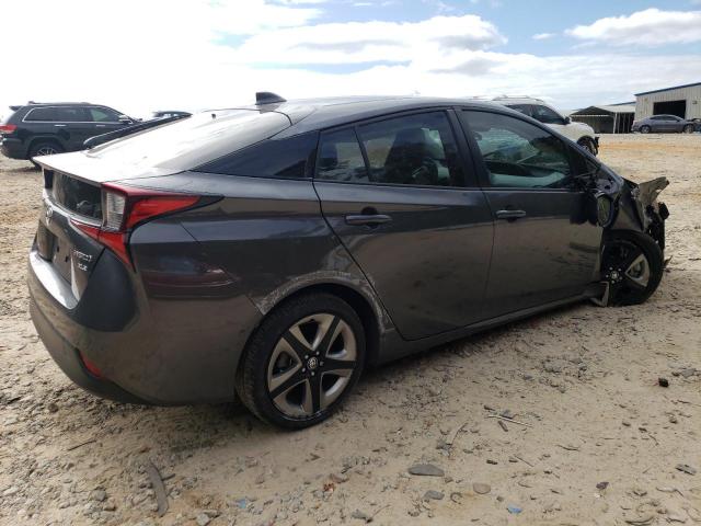 JTDKARFU8L3117798 - 2020 TOYOTA PRIUS L GRAY photo 3