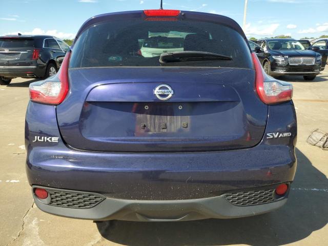 JN8AF5MV5HT754113 - 2017 NISSAN JUKE S BLUE photo 6