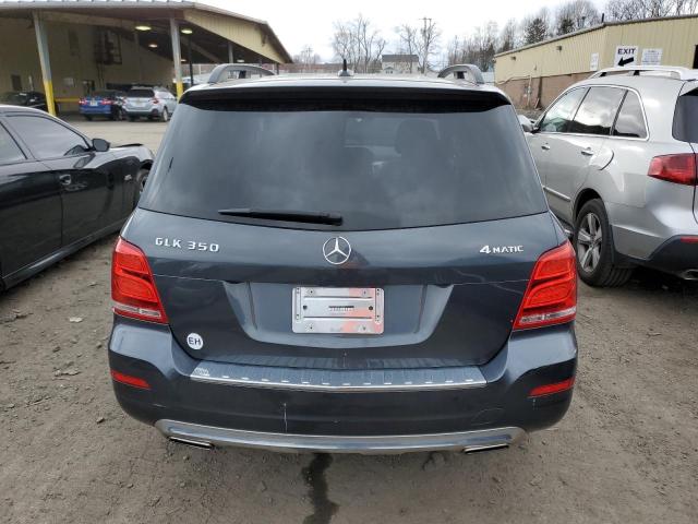 WDCGG8JBXEG286439 - 2014 MERCEDES-BENZ GLK 350 4MATIC BLUE photo 6