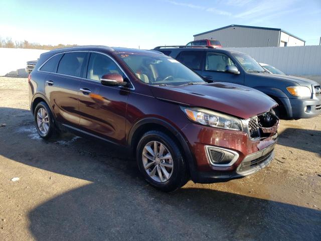 5XYPG4A38GG128324 - 2016 KIA SORENTO LX BURGUNDY photo 4