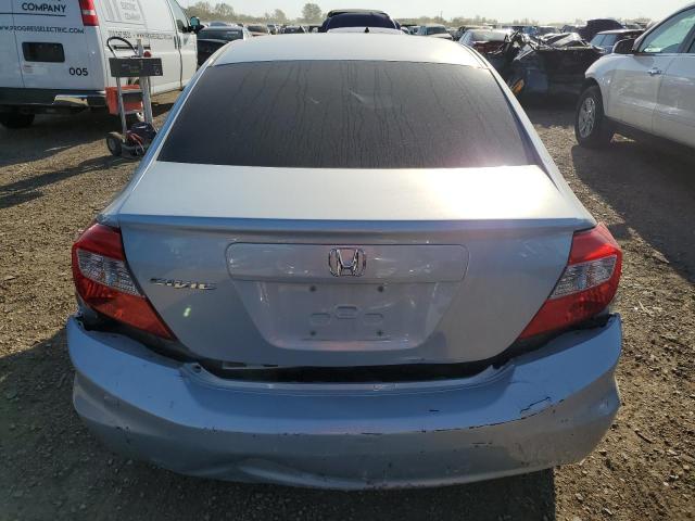 19XFB2F51CE042093 - 2012 HONDA CIVIC LX SILVER photo 6