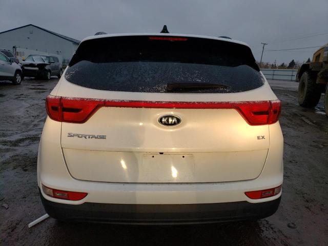 KNDPN3AC8J7479982 - 2018 KIA SPORTAGE EX WHITE photo 6