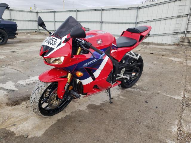 JH2PC40J7PK900101 - 2023 HONDA CBR600 RA RED photo 2