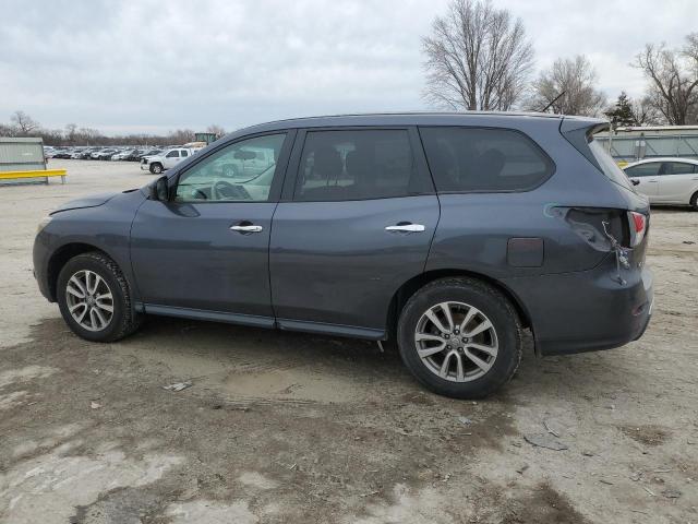5N1AR2MM1EC728592 - 2014 NISSAN PATHFINDER S CHARCOAL photo 2