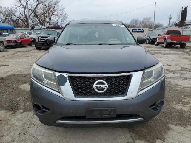 5N1AR2MM1EC728592 - 2014 NISSAN PATHFINDER S CHARCOAL photo 5