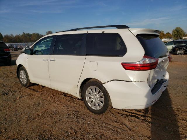 5TDDK3DC7FS112933 - 2015 TOYOTA SIENNA XLE WHITE photo 2