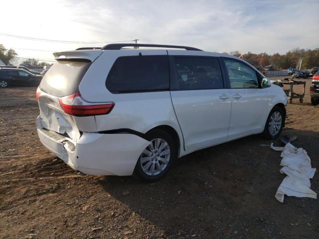 5TDDK3DC7FS112933 - 2015 TOYOTA SIENNA XLE WHITE photo 3