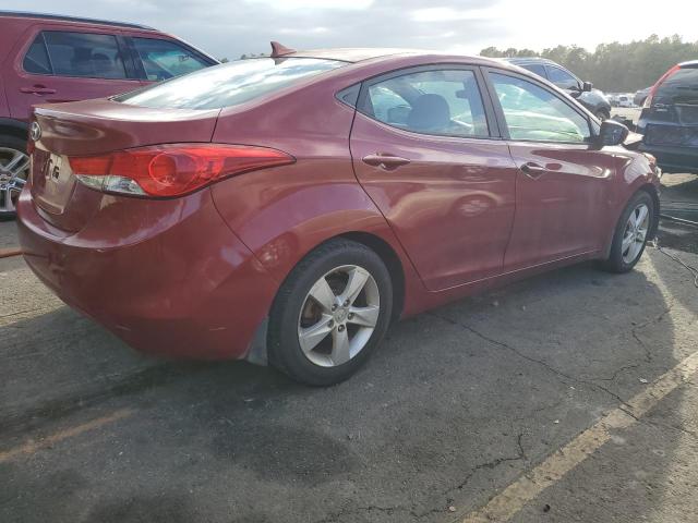 5NPDH4AEXDH443051 - 2013 HYUNDAI ELANTRA GLS RED photo 3