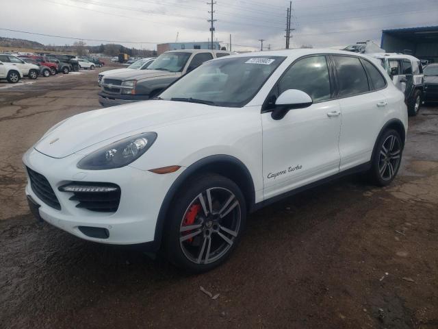 WP1AC2A25CLA84695 - 2012 PORSCHE CAYENNE TURBO WHITE photo 1