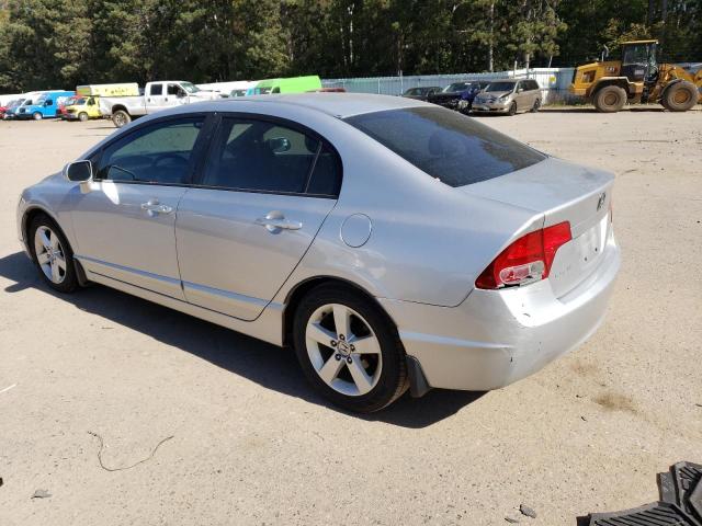 1HGFA16928L057749 - 2008 HONDA CIVIC EXL ვერცხლისფერი ფოტო 2