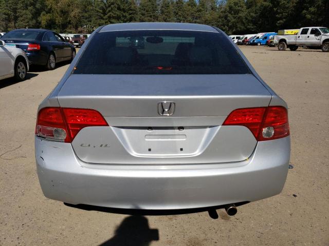 1HGFA16928L057749 - 2008 HONDA CIVIC EXL SILVER photo 6