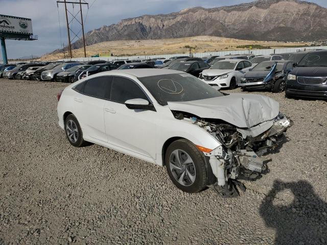 19XFC2F67LE027314 - 2020 HONDA CIVIC LX WHITE photo 4