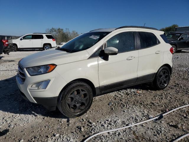 MAJ3P1TE0JC186697 - 2018 FORD ECOSPORT SE WHITE photo 1