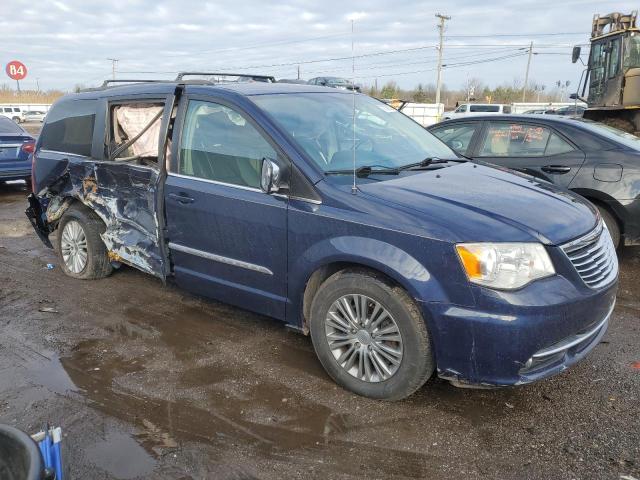 2C4RC1CG6ER252071 - 2014 CHRYSLER TOWN & COU TOURING L BLUE photo 4