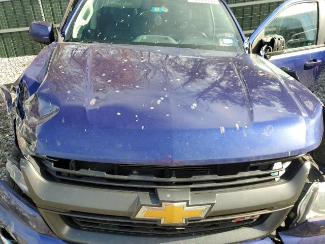 1GCGTDE3XG1219780 - 2016 CHEVROLET COLORADO Z71 BLUE photo 11