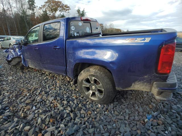 1GCGTDE3XG1219780 - 2016 CHEVROLET COLORADO Z71 BLUE photo 2