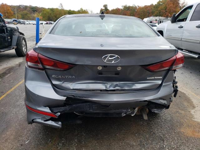 KMHD84LF2JU519199 - 2018 HYUNDAI ELANTRA SEL GRAY photo 6