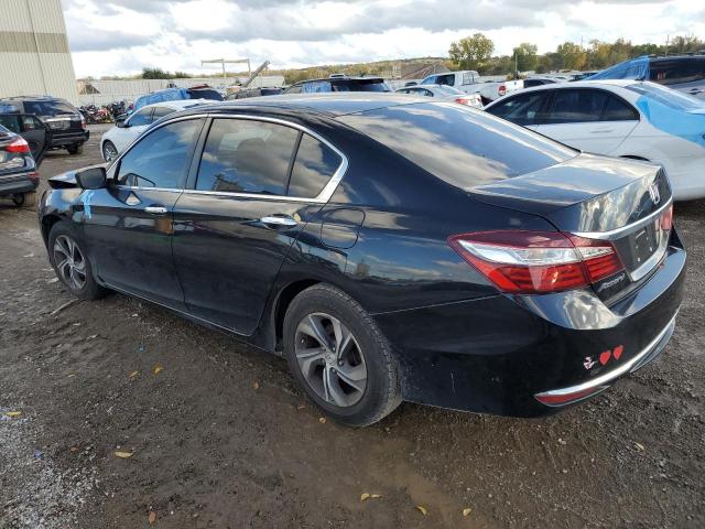 1HGCR2F39HA301115 - 2017 HONDA ACCORD LX BLACK photo 2