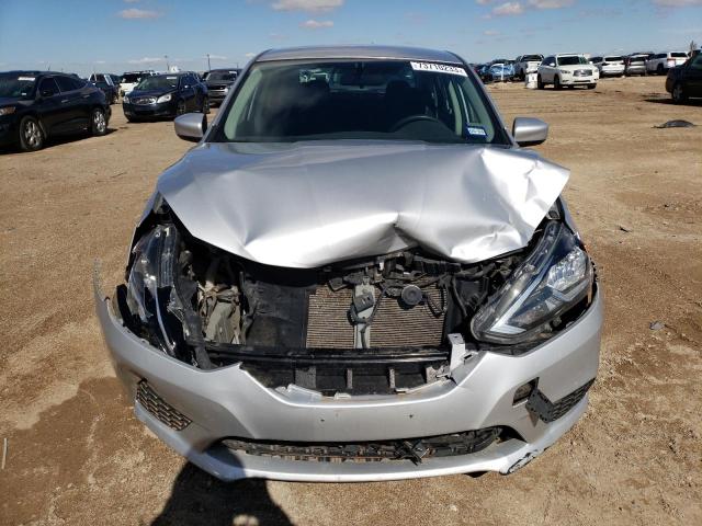 3N1AB7AP4JY327837 - 2018 NISSAN SENTRA S SILVER photo 5