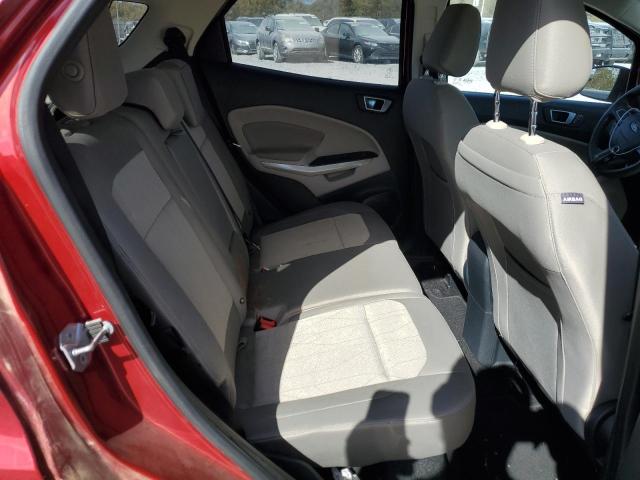 MAJ3P1TE2JC220123 - 2018 FORD ECOSPORT SE RED photo 10