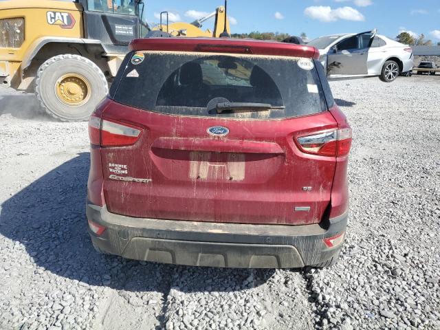 MAJ3P1TE2JC220123 - 2018 FORD ECOSPORT SE RED photo 6